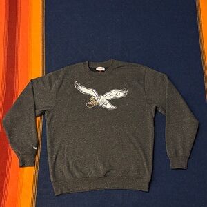 Philadelphia Eagles Gray Pullover Sweatshirt